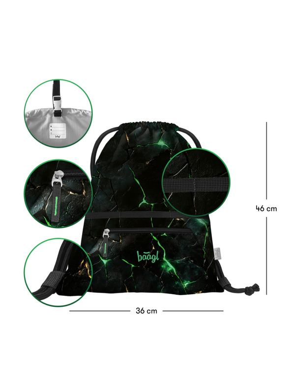 BAAGL  BAAGL Sáček s kapsou Draci