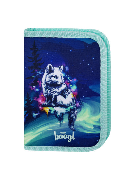 BAAGL  BAAGL Školní penál jednopatrový Aurora GRS