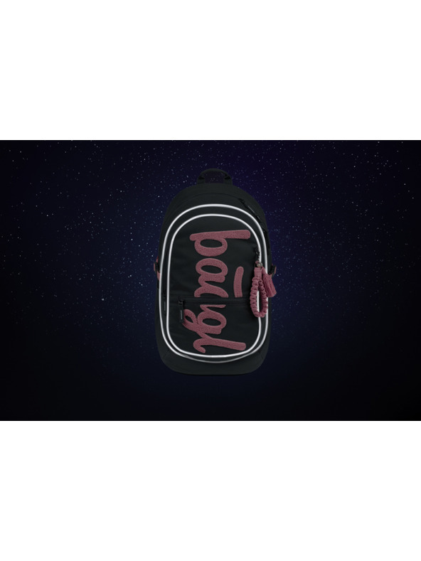 BAAGL  BAAGL SET 5 Core Logo růžový: batoh, penál, sáček, ledvinka, obal na notebook GRS
