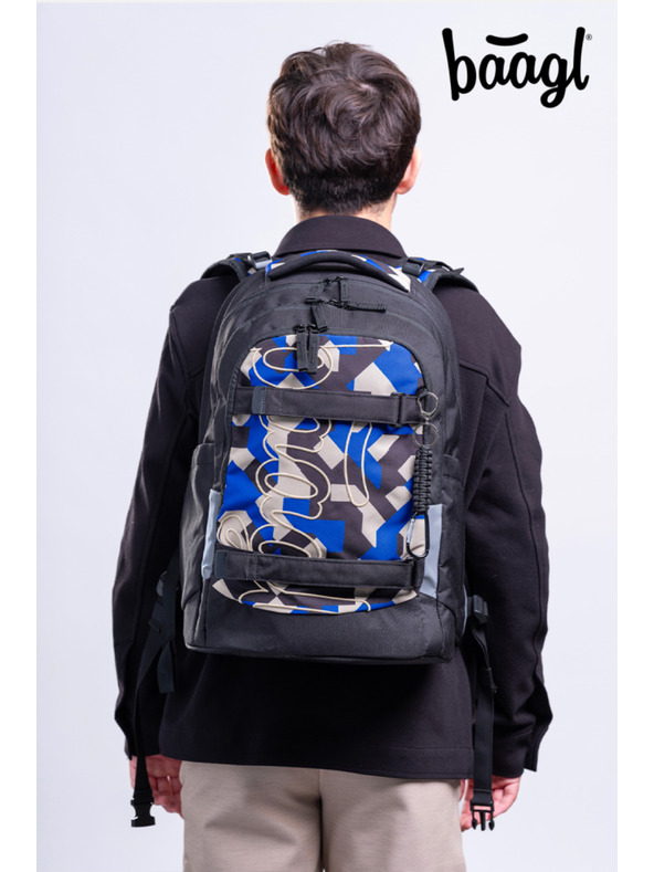 BAAGL  BAAGL Školní batoh Skate Max Variety GRS