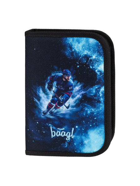 BAAGL  BAAGL SET 5 Zippy Hokej: aktovka, penál, sáček, zástěra, peněženka