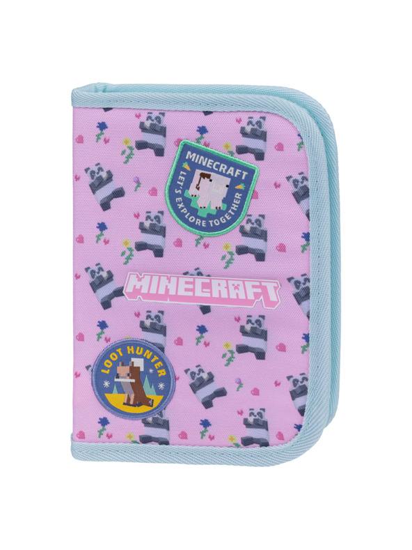 BAAGL  BAAGL SET 3 Airy Minecraft Panda: batoh, penál, sáček