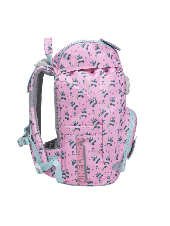 BAAGL  BAAGL SET 3 Airy Minecraft Panda: batoh, penál, sáček