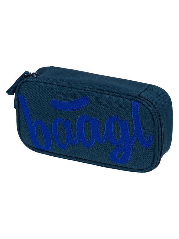 BAAGL  BAAGL SET 3 Core Logo modrý: batoh, penál, sáček GRS