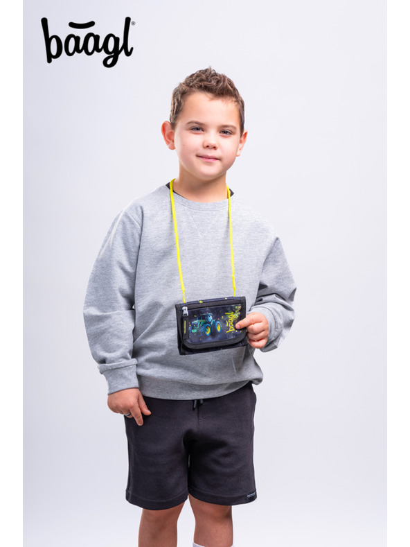 BAAGL  BAAGL Peněženka na krk Traktor GRS