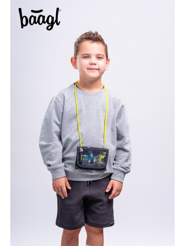 BAAGL  BAAGL Peněženka na krk Traktor GRS