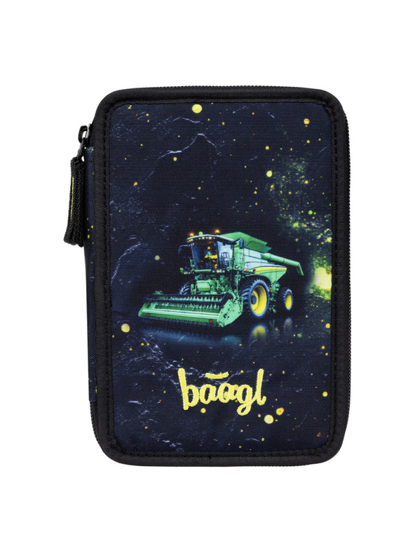 BAAGL  BAAGL Školní penál třípatrový Traktor GRS