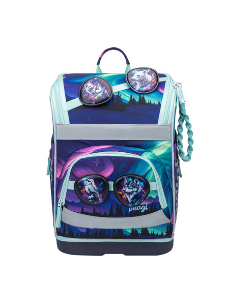 BAAGL  BAAGL Školní aktovka Zippy Plus Aurora GRS