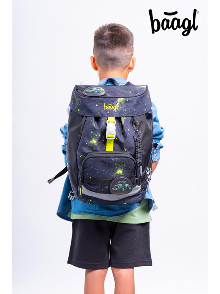 BAAGL  BAAGL SET 3 Airy Traktor: batoh, penál, sáček GRS