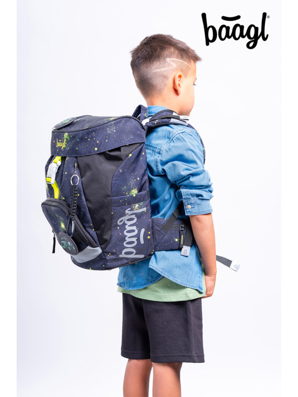 BAAGL  BAAGL SET 3 Airy Traktor: batoh, penál, sáček GRS