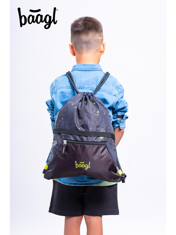 BAAGL  BAAGL SET 3 Airy Traktor: batoh, penál, sáček GRS