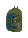 BAAGL  BAAGL Školní batoh Skate Olive GRS