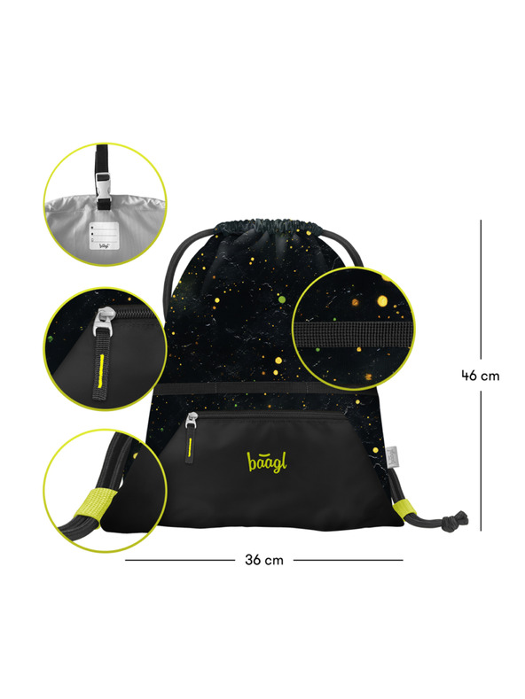 BAAGL  BAAGL Sáček s kapsou Traktor GRS