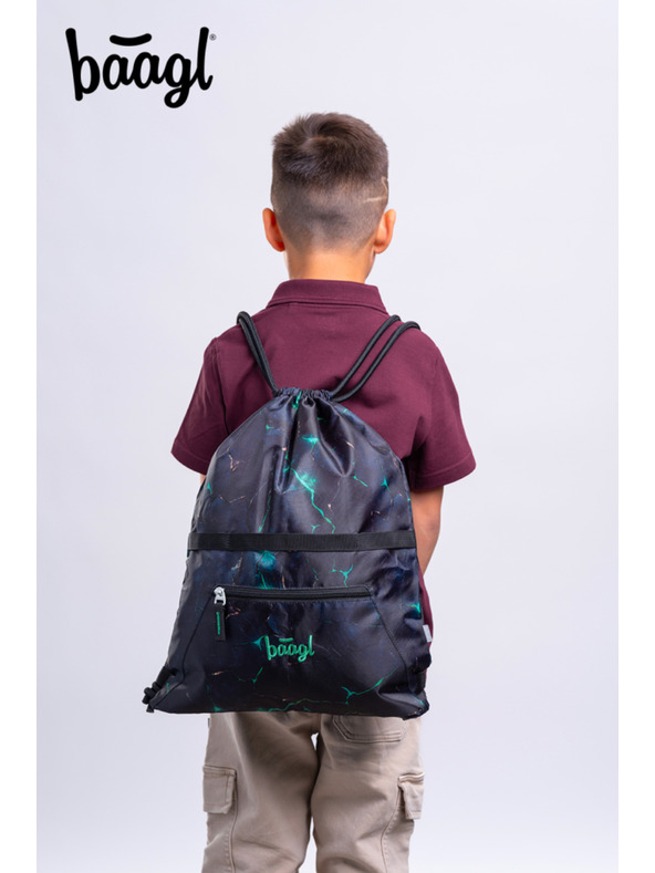 BAAGL  BAAGL SET 3 Zippy Draci: aktovka, penál, sáček