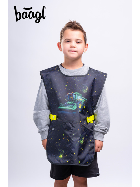 BAAGL  BAAGL SET 5 Airy Traktor: batoh, penál, sáček, zástěra, peněženka GRS