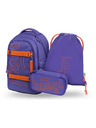 BAAGL  BAAGL SET 3 Skate Max Orange: batoh, penál, sáček   GRS