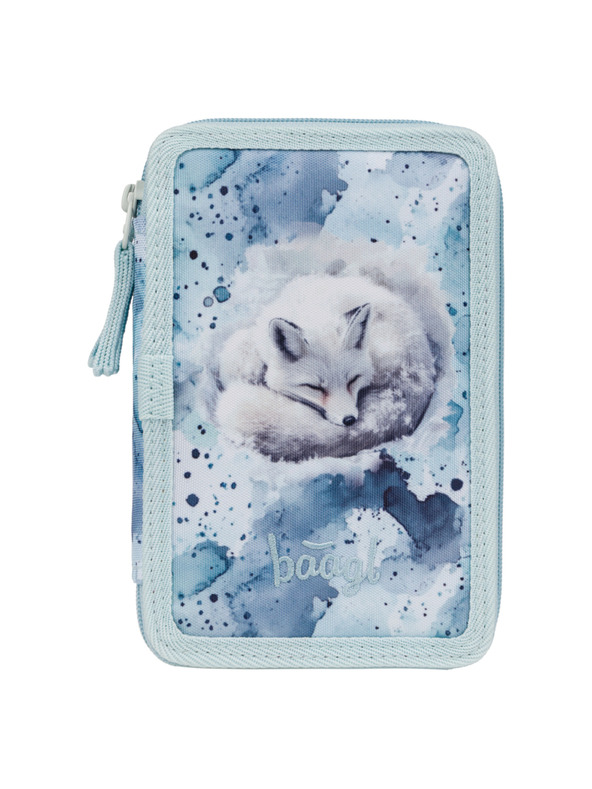 BAAGL  BAAGL Školní penál třípatrový Polar GRS