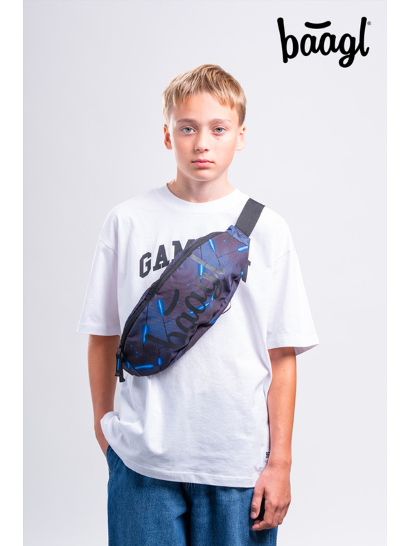 BAAGL  BAAGL SET 5 Cubic Flash: batoh, penál, sáček, ledvinka, obal na notebook GRS