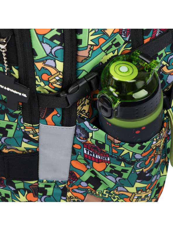 BAAGL  BAAGL SET 3 Skate Minecraft Chaos: batoh, penál, sáček