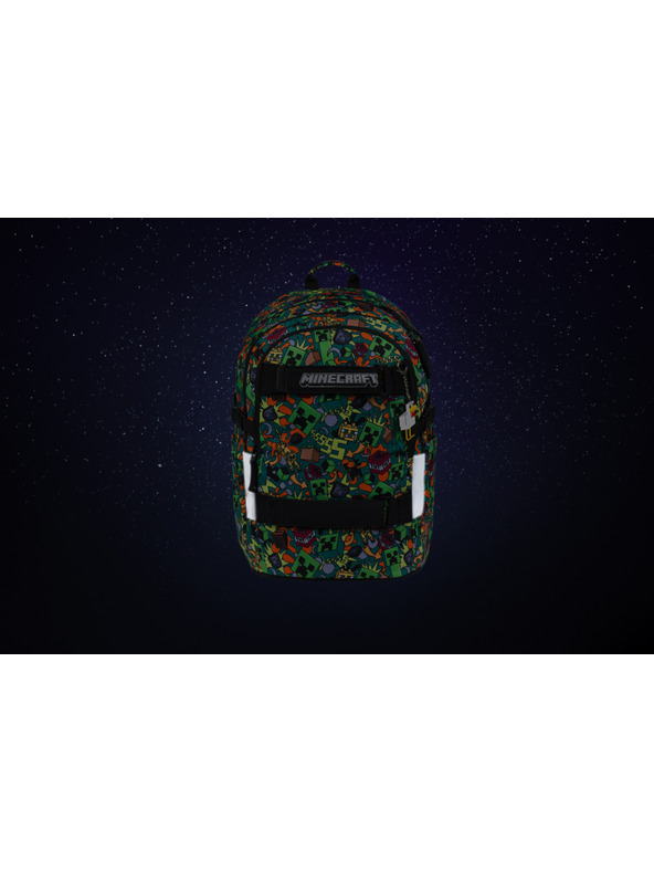 BAAGL  BAAGL SET 3 Skate Minecraft Chaos: batoh, penál, sáček