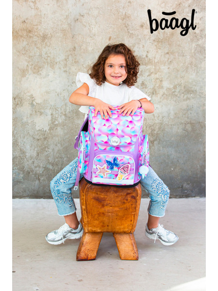 BAAGL  BAAGL SET 3 Ergo Candy: aktovka, penál, sáček