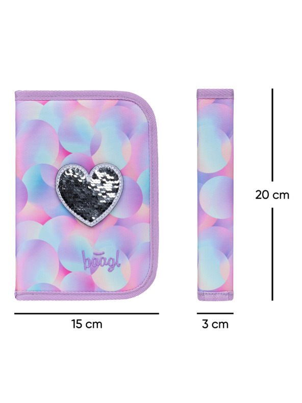 BAAGL  BAAGL SET 3 Ergo Candy: aktovka, penál, sáček