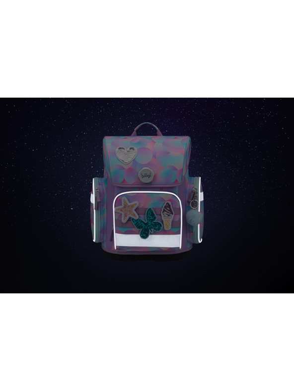 BAAGL  BAAGL SET 3 Ergo Candy: aktovka, penál, sáček