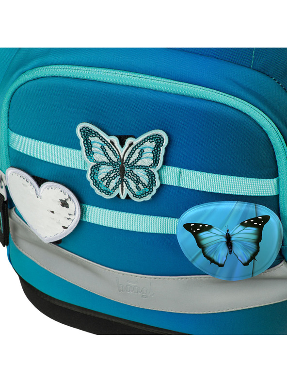 BAAGL  BAAGL SET 3 Airy Plus Butterfly: batoh, penál, sáček