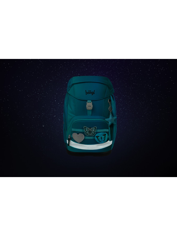 BAAGL  BAAGL SET 3 Airy Plus Butterfly: batoh, penál, sáček