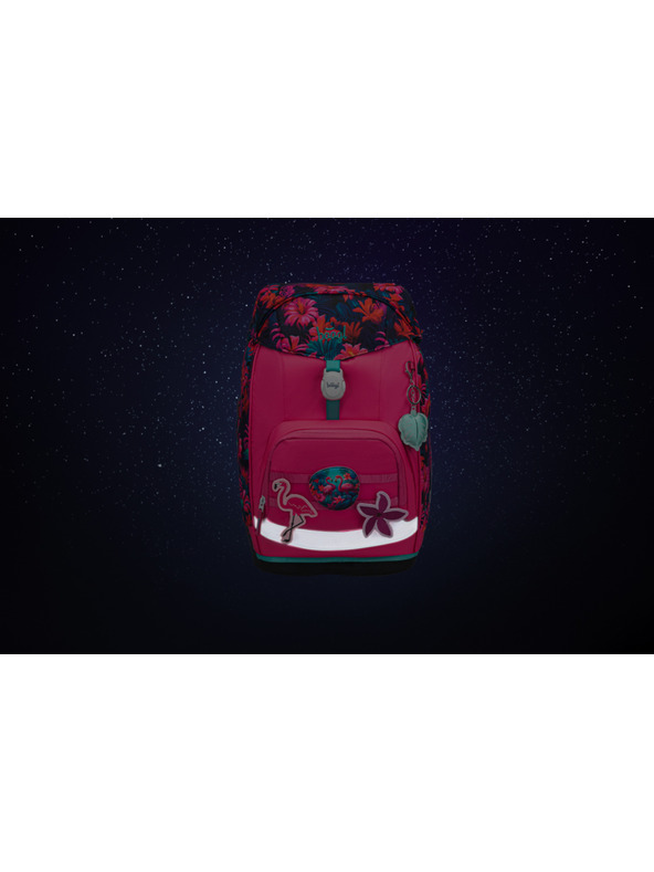 BAAGL  BAAGL SET 3 Airy Plus Plameňáci: batoh, penál, sáček