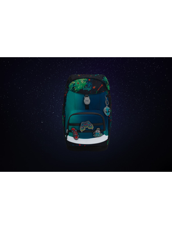 BAAGL  BAAGL SET 3 Airy Plus Chill: batoh, penál, sáček