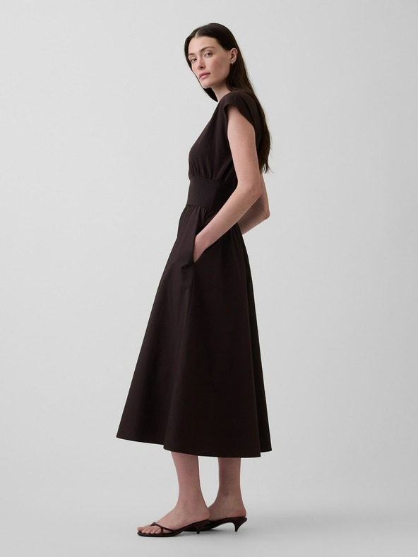 GAP Midi šaty s kapsami GAP