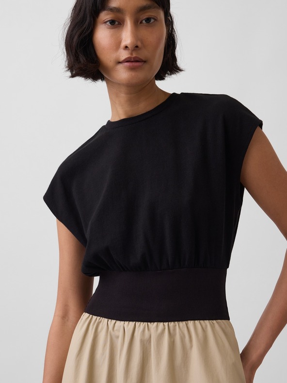 GAP Midi šaty s kapsami GAP