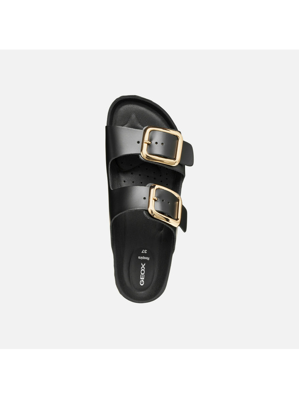 Geox Černé dámské pantofle Geox Brionia R