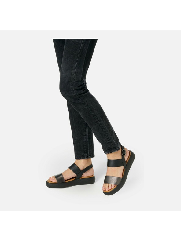 Geox Černé dámské sandály Geox Camalei