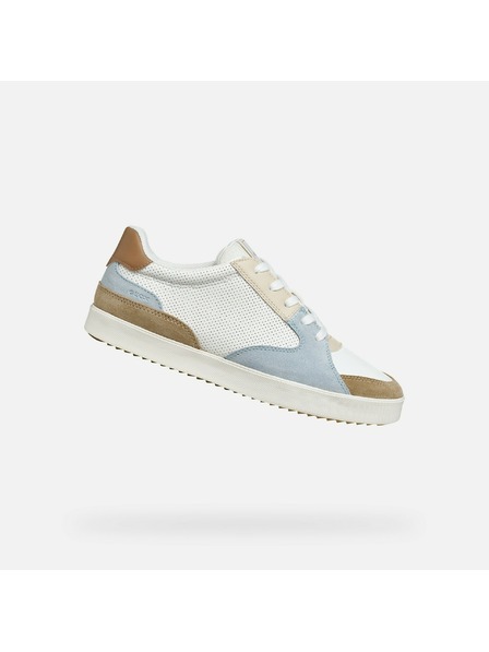 Geox Bílé dámské tenisky Geox Blomiee