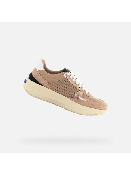 Geox Světle hnědé dámské tenisky Geox Gxrn-01