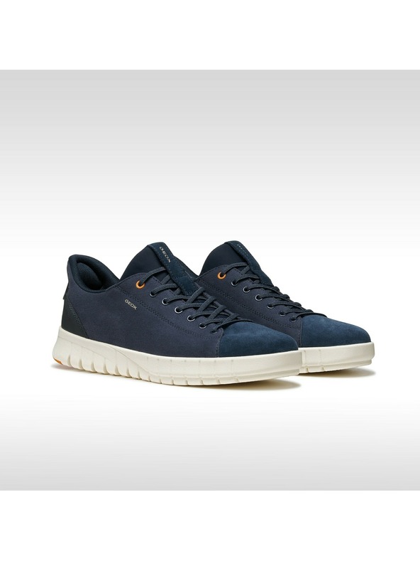 Geox Tmavě modré pánské tenisky Geox Flextride Plus Fast in
