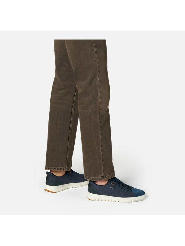 Geox Tmavě modré pánské tenisky Geox Flextride Plus Fast in