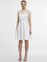 Orsay Bílé dámské šaty ORSAY