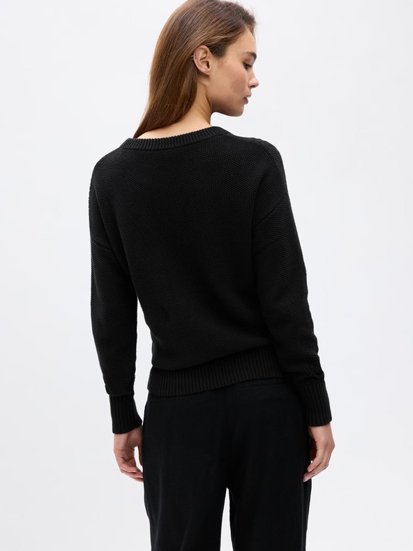 GAP Pletený svetr se vzorem GAP