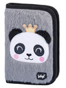 BAAGL  Šedý 3 set zippy panda: aktovka, penál, sáček Baagl