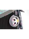 BAAGL  Šedý 3 set zippy panda: aktovka, penál, sáček Baagl