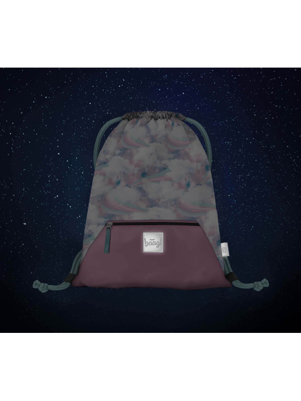 BAAGL  Modrý vak s kapsou Baagl Nebe
