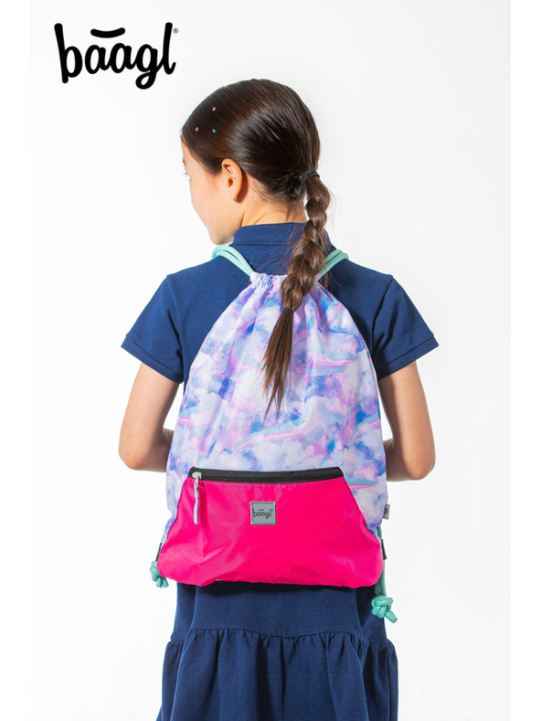 BAAGL  Modrý vak s kapsou Baagl Nebe
