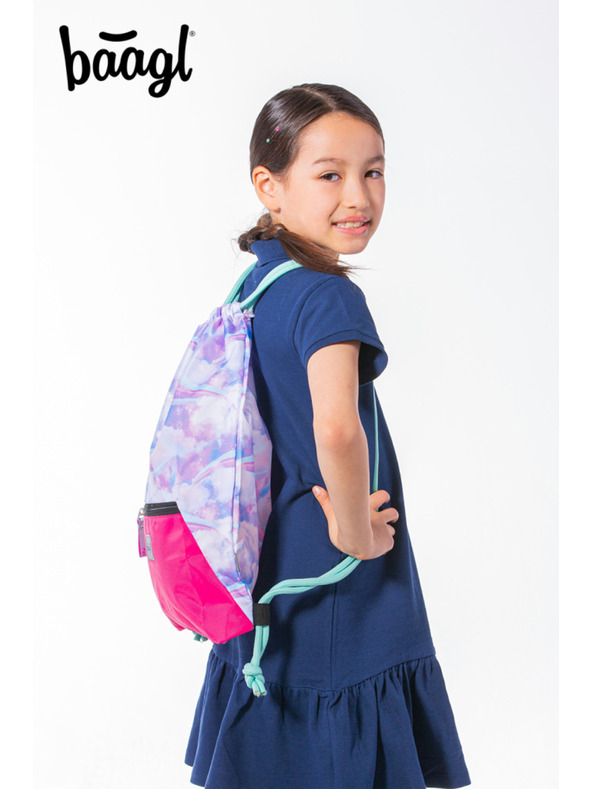 BAAGL  Modrý vak s kapsou Baagl Nebe