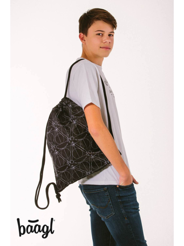 BAAGL  Černý vak Baagl Skate Harry Potter Relikvie Smrti