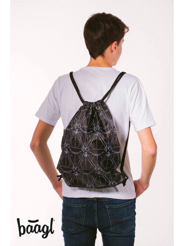 BAAGL  Černý vak Baagl Skate Harry Potter Relikvie Smrti