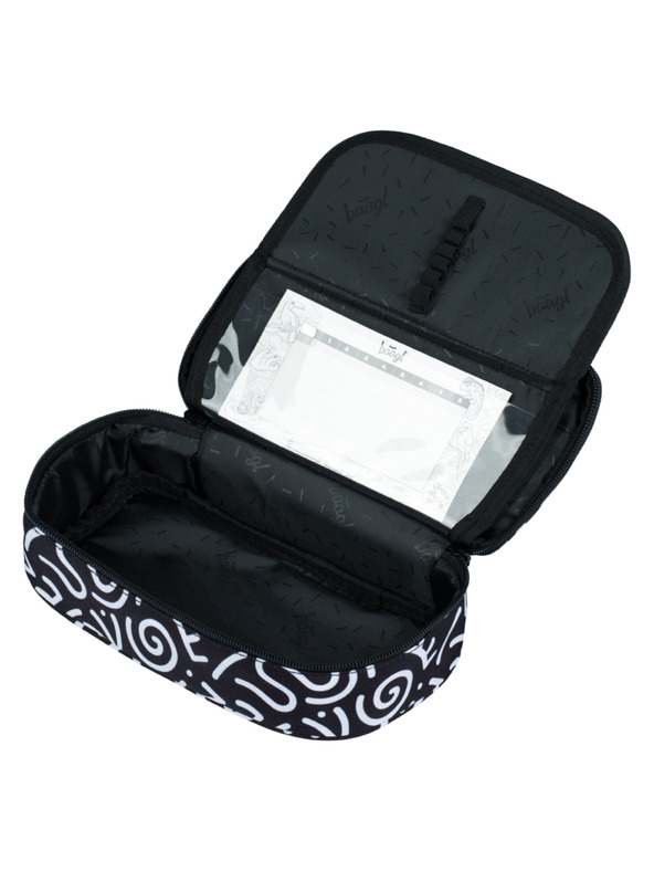 BAAGL  Černý školní penál etue Baagl Element