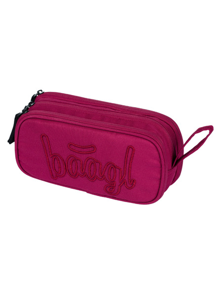 BAAGL  Červený studentský penál etue Baagl Ruby